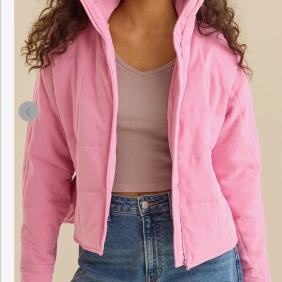 Altar’d State Pink Quilted Jacket - Picture 5 of 6
